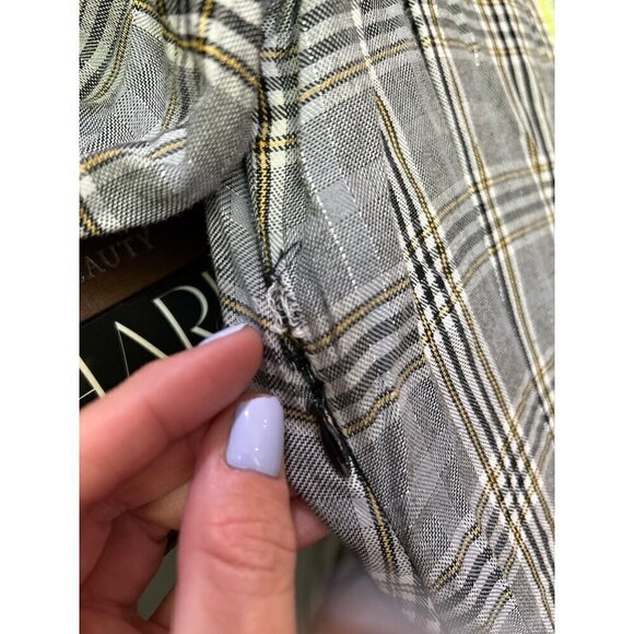 Le Superbe To-A-T Boyfriend Baller Midi Shirt Dress Black Grey Neon Womens Size - Picture 15 of 16